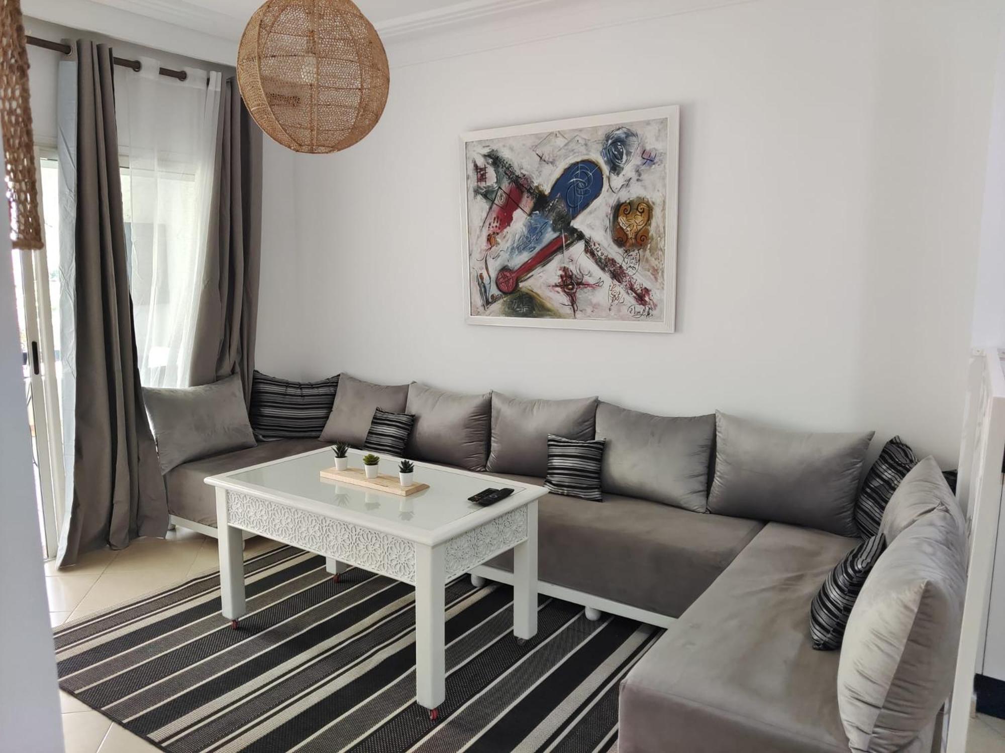 Апартаменты Chez Marya Asilah Marina Golf Uniquement Famille Экстерьер фото